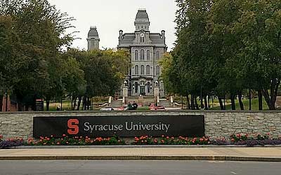 Syracuse University Hall of Languages Waverly Ave at University Ave SYR NY